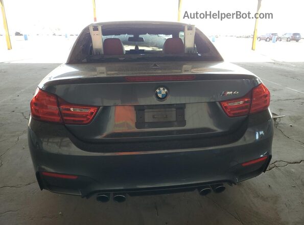 WBS3U9C51GP970382 2016 BMW M4 Серый Вид сзади