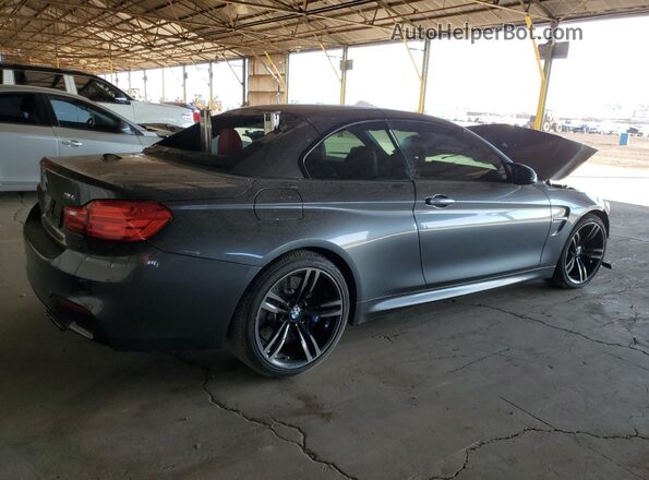 WBS3U9C51GP970382 2016 BMW M4 Серый Задняя правая четверть