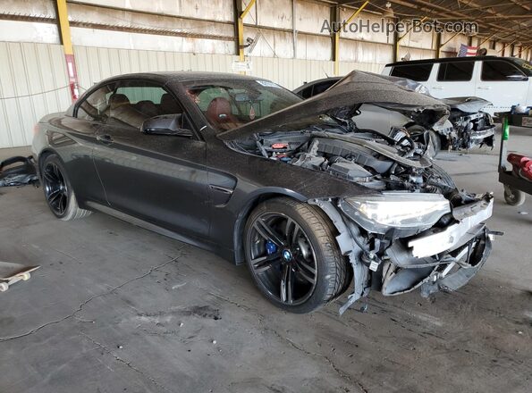 WBS3U9C51GP970382 2016 BMW M4 Серый Передняя правая четверть