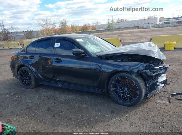 WBS43AY00NFM07235 2022 BMW M3 Черный Вид задней части салона