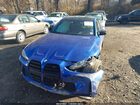2022 Bmw M3 Competition Xdrive Blue vin: WBS43AY02NFM47476