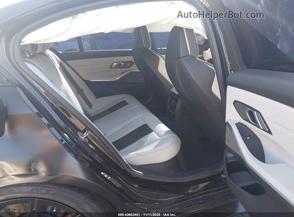 WBS43AY03NFL78796 2022 BMW M3 Черный Вид наклейки с VIN-кодом