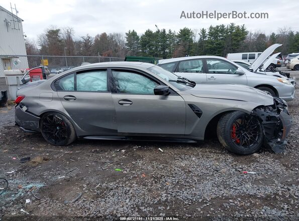 WBS43AY03NFL80967 2022 BMW M3 Серый Вид задней части салона