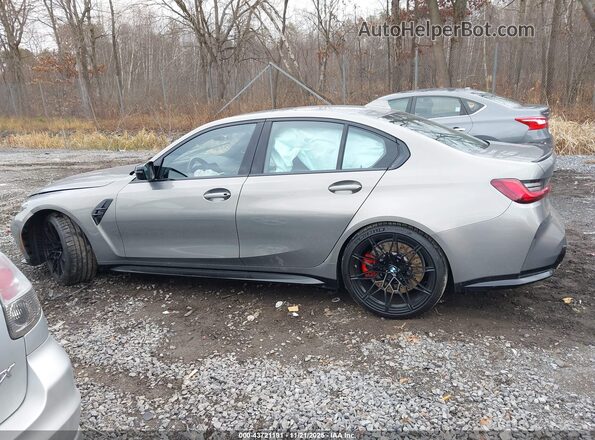 WBS43AY03NFL80967 2022 BMW M3 Серый Панорамный вид салона 360°