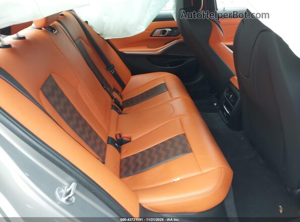 WBS43AY03NFL80967 2022 BMW M3 Серый Вид наклейки с VIN-кодом