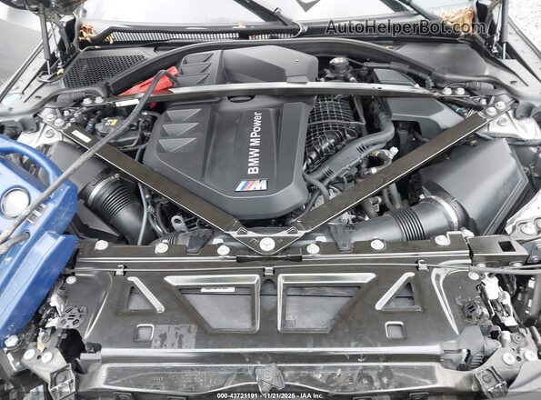 WBS43AY03NFL80967 2022 BMW M3 Серый Вид сзади