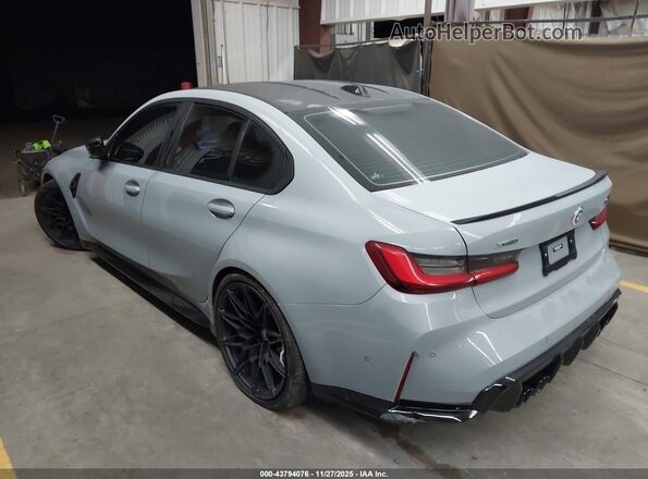 WBS43AY03PFP95645 2023 BMW M3 Blue Tył lewy