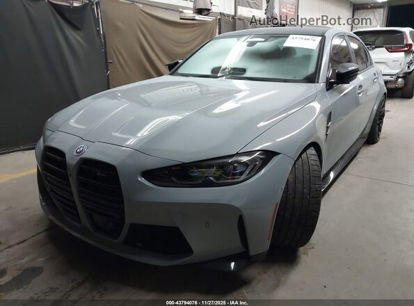 WBS43AY03PFP95645 2023 BMW M3 Blue Przód lewy
