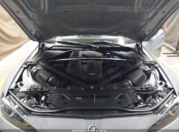 WBS43AY03PFP95645 2023 BMW M3 Blue Widok z tyłu