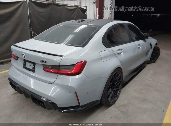 WBS43AY03PFP95645 2023 BMW M3 Blue Tył prawy