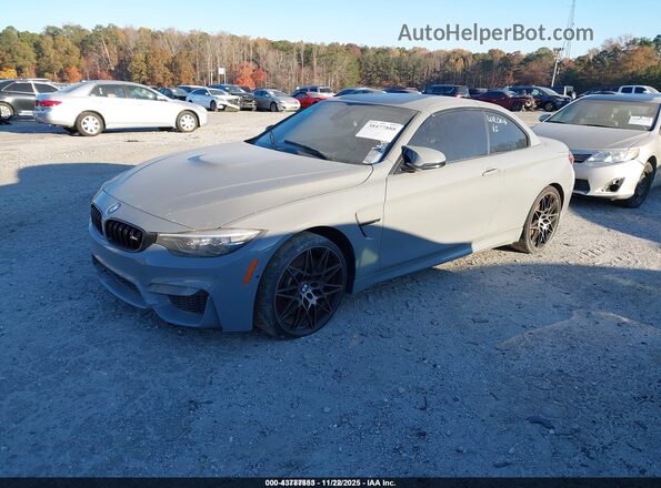 WBS4Z9C04L5N76214 2020 BMW M4 Серый Передняя левая четверть
