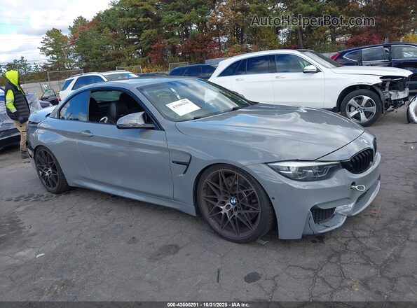 WBS4Z9C05L5N62855 2020 BMW M4 Серый Передняя правая четверть