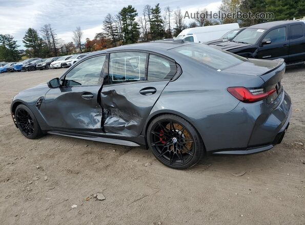 WBS53AY04PFN87326 2023 BMW M3 Серый Задняя левая четверть