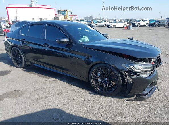 WBS83CH00MCF28394 2021 BMW M5 Black Przód prawy