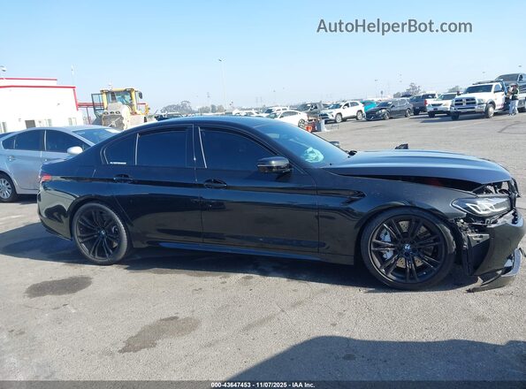 WBS83CH00MCF28394 2021 BMW M5 Black Widok zestawu wskaźników