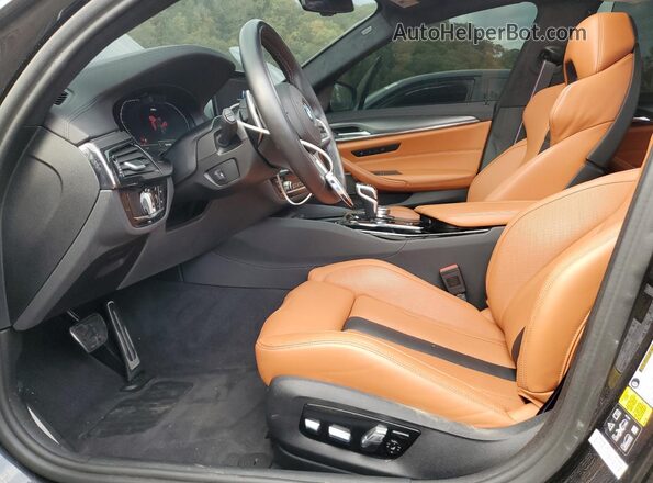 WBS83CH00PCL23031 2023 BMW M5 Черный Вид салона спереди