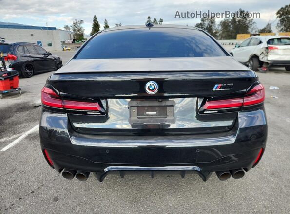 WBS83CH08PCL28431 2023 BMW M5 Black Rear view