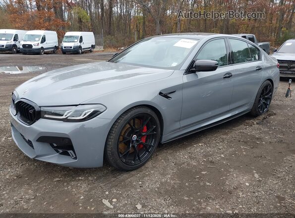 WBS83CH0XNCL02328 2022 BMW M5 Серый Передняя левая четверть