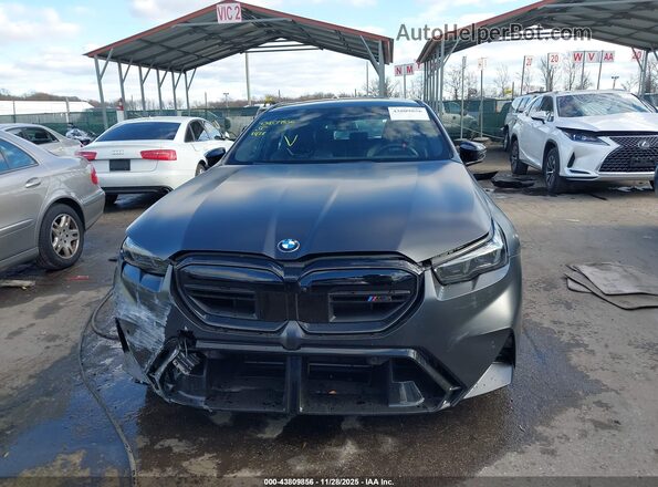 WBS83GV07TCW00246 2026 BMW M5 Gray Widok deski rozdzielczej