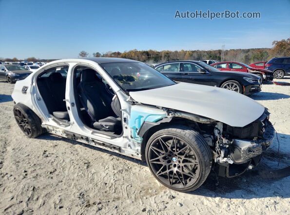 WBS8M9C53J5K99774 2018 BMW M3 White Przód prawy
