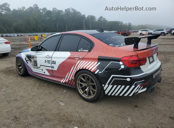 WBS8M9C55J5K98528 2018 BMW M3 Two Tone Trasero izquierdo
