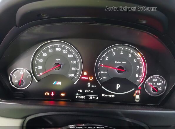 WBS8M9C57GP966780 2016 BMW M3 Синий 