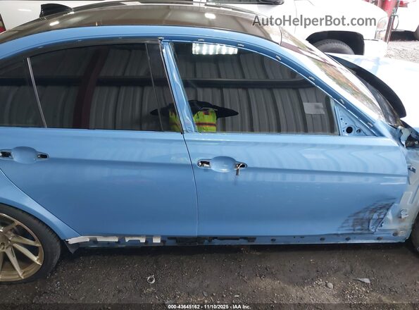 WBS8M9C57GP966780 2016 BMW M3 Синий Панорамный вид салона 360°