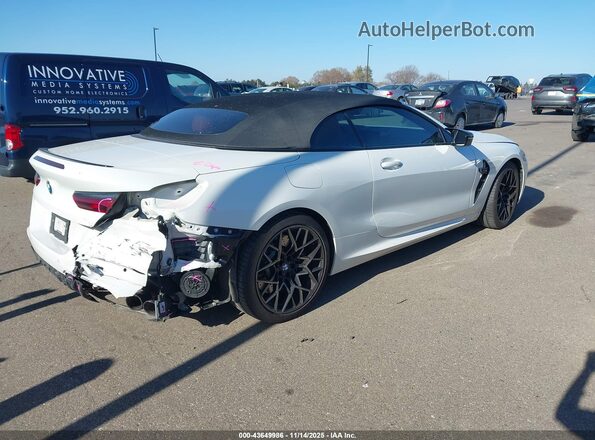 WBSDZ0C06LCD73450 2020 BMW M8 Белый Задняя правая четверть