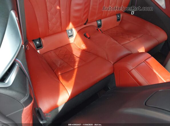WBSDZ0C09LCD13680 2020 BMW M8 Gray Widok naklejki z numerem VIN