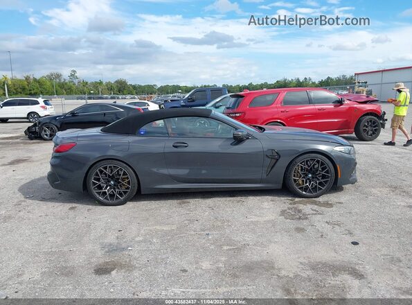 WBSDZ0C09LCD13680 2020 BMW M8 Gray Widok wnętrza z tyłu
