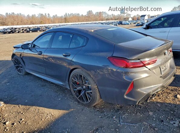 WBSGV0C03NCH16601 2022 BMW M8 Gray Trasero izquierdo