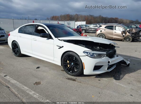 WBSJF0C06LCD98747 2020 BMW M5 White წინა მარჯვენა