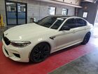 2019 Bmw M5 White vin: WBSJF0C50KB446837