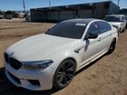2019 Bmw M5 White vin: WBSJF0C53KB446833