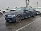 2019 Bmw M5 Blue vin: WBSJF0C54KB285425