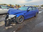 2019 Bmw M5 Blue vin: WBSJF0C57KB448228