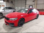 2019 Bmw M5 Competition Red vin: WBSJF0C58KB285542