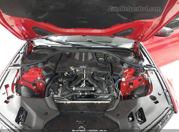 WBSJF0C58KB285542 2019 BMW M5 Red Rear view