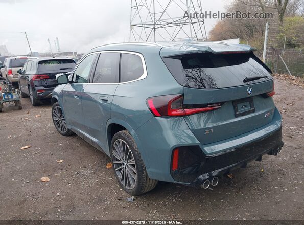 WBX13EF0XR5Z00715 2024 BMW X1 Бирюзовый Задняя левая четверть