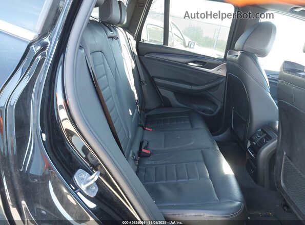 WBX57DP01NN169486 2022 BMW X3 Black Vista de la etiqueta del VIN