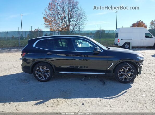 WBX57DP01NN169486 2022 BMW X3 Black Vista interior de 360 grados