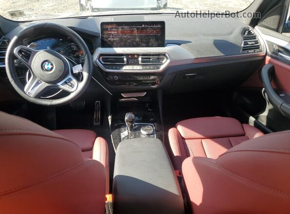 WBX57DP02RN286290 2024 BMW X3 Black წინა პანელის ხედი