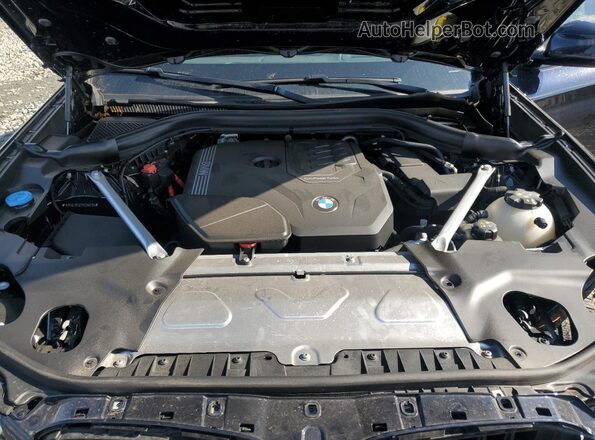 WBX57DP02RN286290 2024 BMW X3 Black ძრავის განყოფილების ხედი