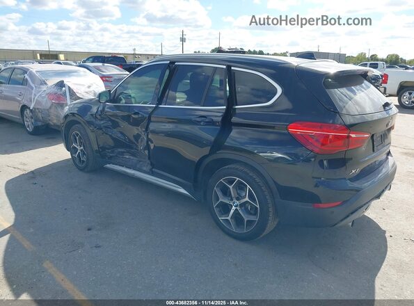 WBXHT3C52K3H35489 2019 BMW X1 Black Задня ліва чверть