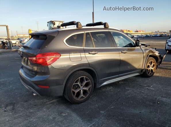 WBXHT3C53K5L37287 2019 BMW X1 Серый Задняя правая четверть