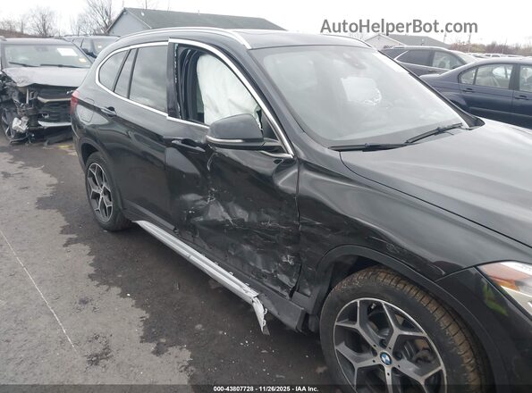 WBXHT3C59K5L35558 2019 BMW X1 Black Вид спереду