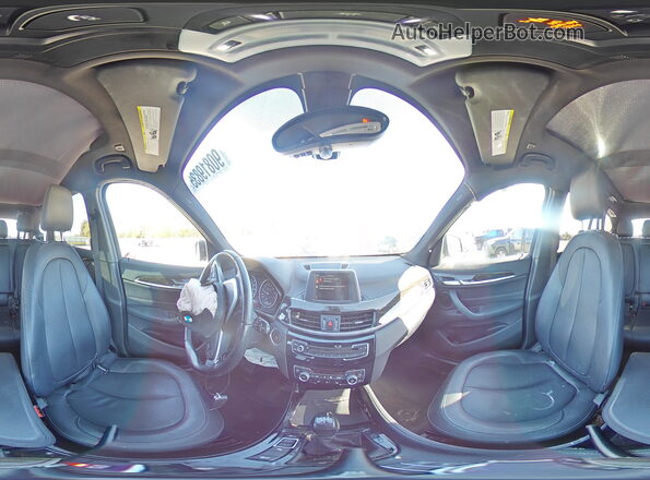 WBXHT3Z33G4A50280 2016 BMW X1 Черный Панорамный вид салона 360°