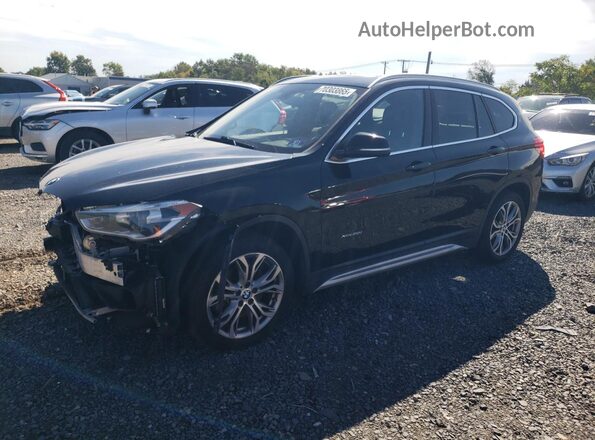 WBXHT3Z35H4A64957 2017 BMW X1 Черный Передняя левая четверть