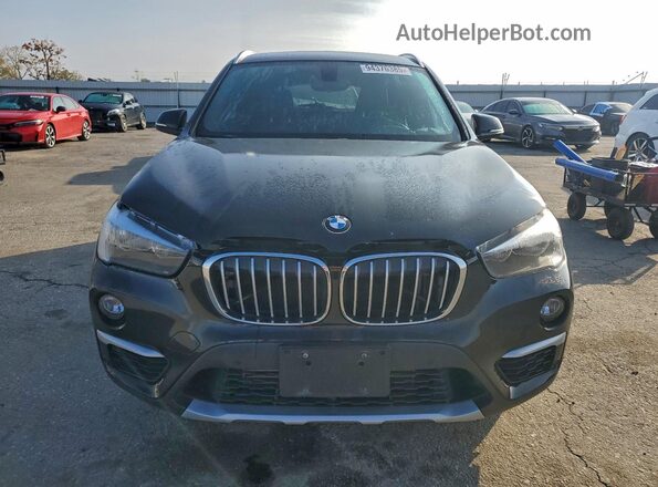WBXHU7C35HP924607 2017 BMW X1 Черный Вид спереди