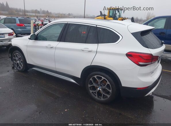 WBXJG9C03L5P45142 2020 BMW X1 Белый Задняя левая четверть